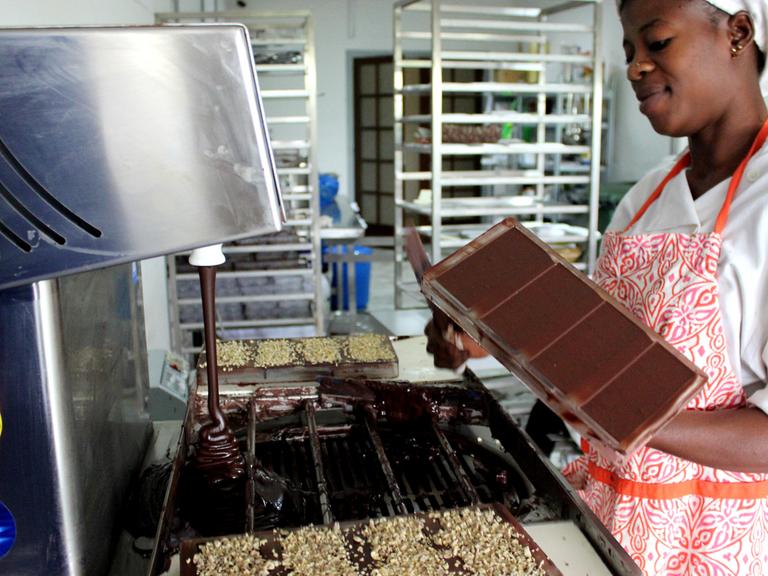 Schokoladenproduktion im Mon Choco