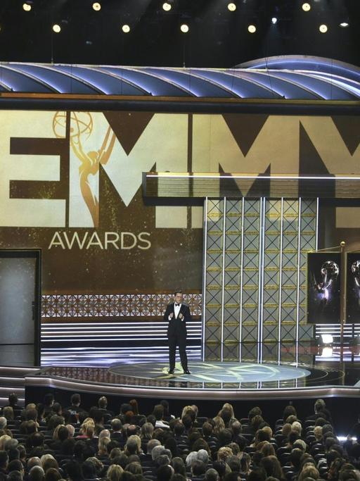 Blick in das Microsoft Theatre in Los Angeles während der Verleihung der 69. Emmy-Awards am 17. September 2017.