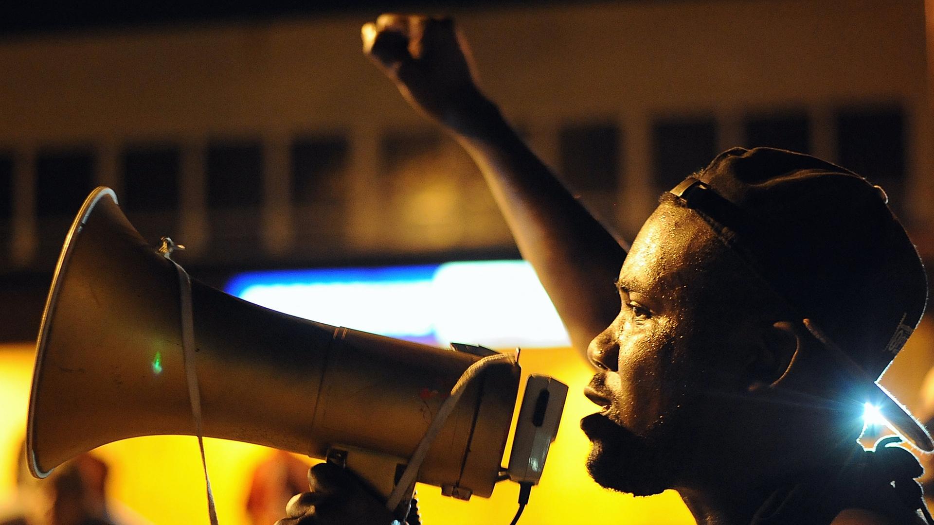 Schwarze in Ferguson