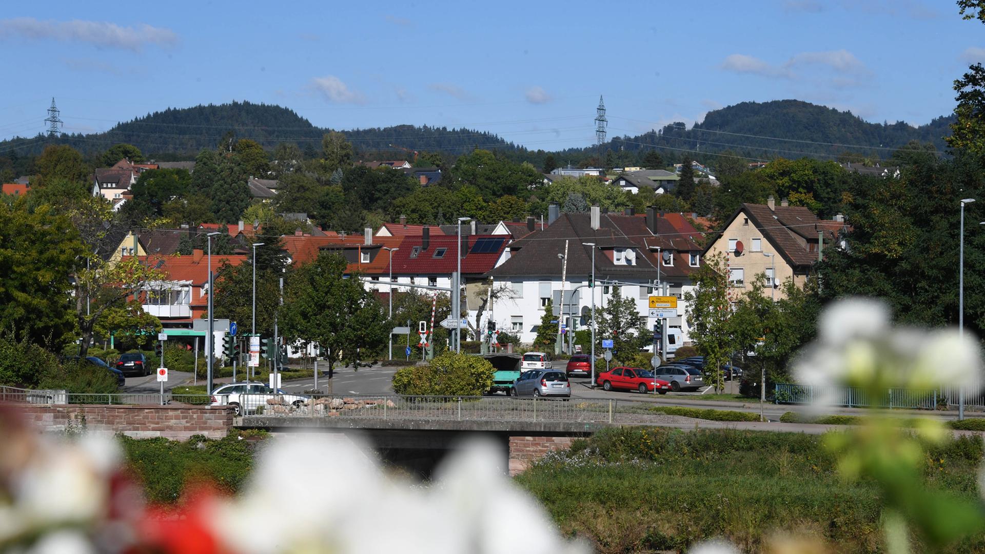 Die Stadt Gaggenau (Baden-Württemberg), aufgenommen am 05.10.2016. Gaggenau wird zum Schauplatz eines achtjährigen wissenschaftlichen Feldversuches über günstige Bedingungen für eine höhere Lebenserwartung