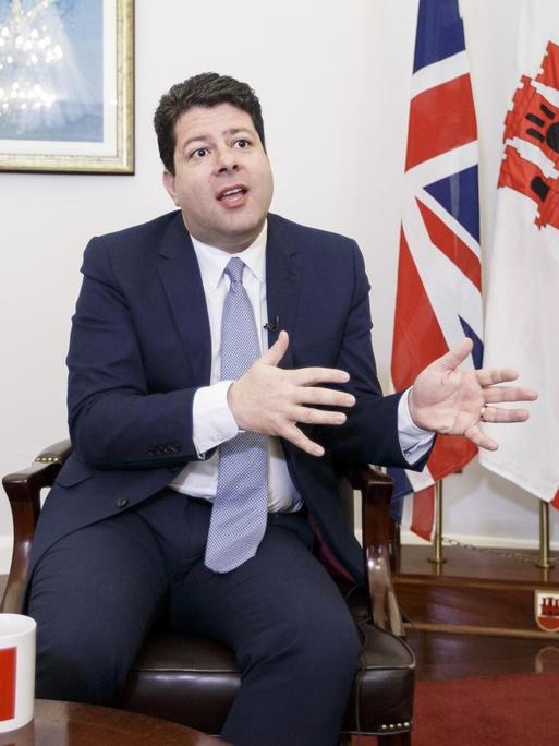 Der Regierungschef von Gibraltar, Fabian Picardo