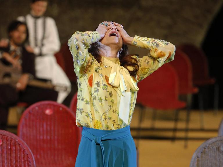 Isabelle Huppert eröffnete das 75. Internationale Theaterfestival in Avignon.