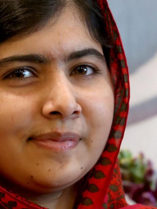 Die Preisträgerin Malala Yousafzai 