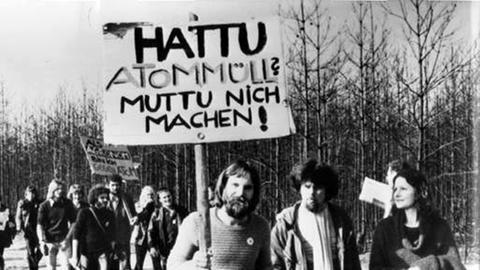 Anti-Akw-Demonstranten in Gorleben, 1977