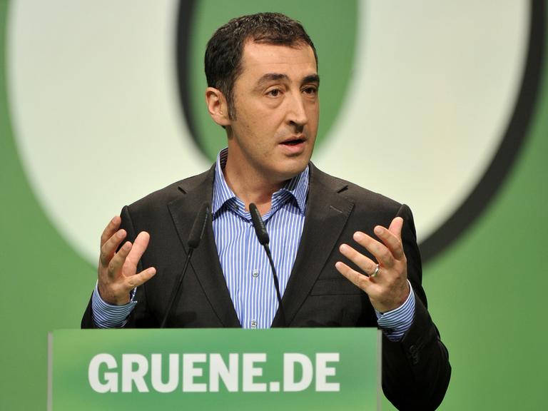 Grünen-Chef Cem Özdemir beim Parteitag