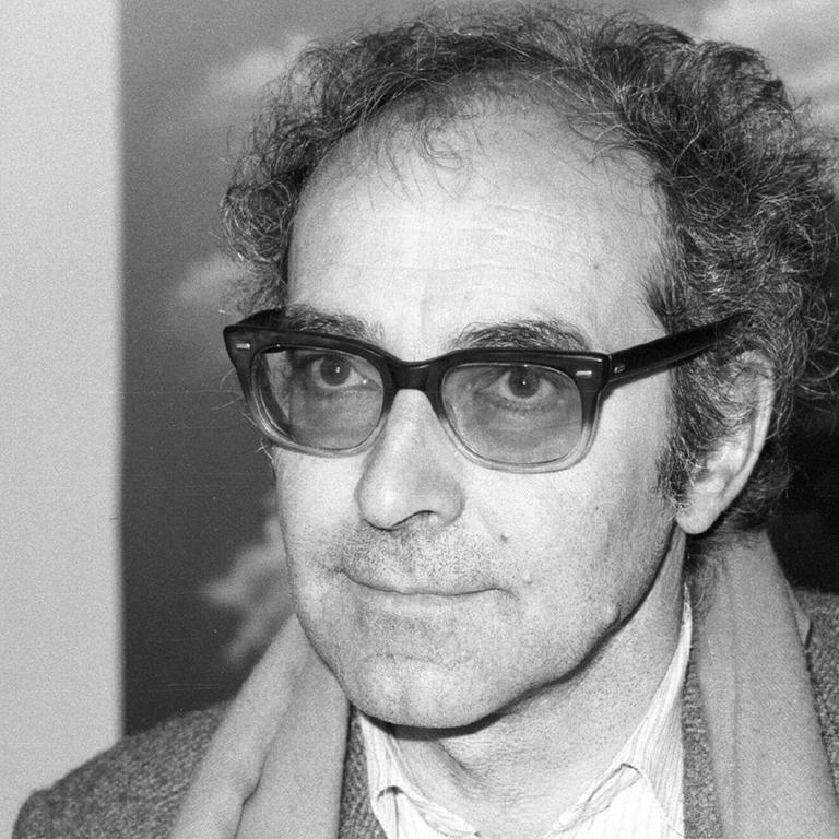 Jean-Luc Godard im Februar 1985 bei den Filmfestspielen in Berlin.