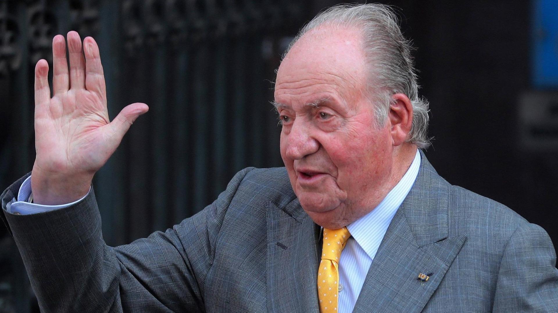 Der ehemalige spanische König Juan Carlos ist verschwunden.