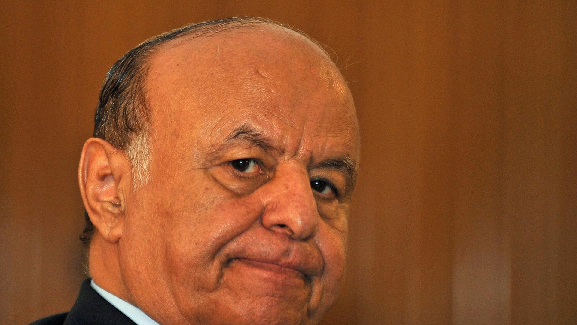 Der jemenitische Präsident Abed Rabbo Mansur Hadi
