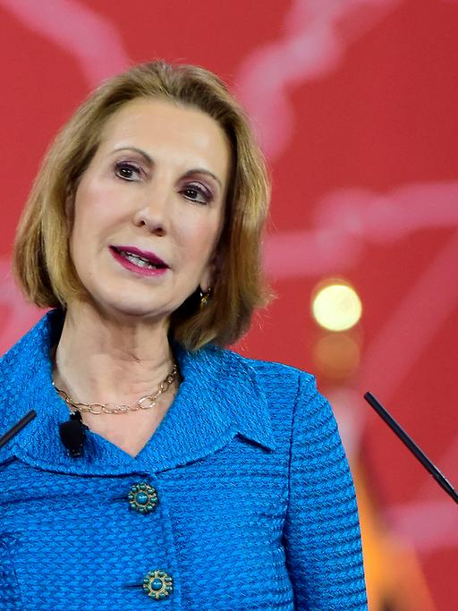 Carly Fiorina spricht bei der Conservative Political Action Conference (CPAC) am 26.2.2015
