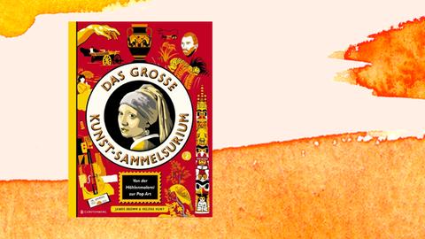 Buchcover von Helena Hunt und James Brown: "Das große Kunst-Sammelsurium", Gerstenberg Verlag, 2021.