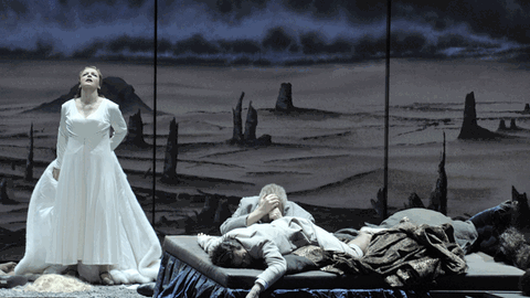 Eine Szene aus Richard Strauss' "Die Ägyptische Helena" an der Deutschen Oper Berlin