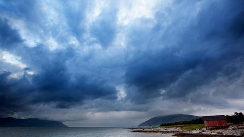 Bedrohlicher Unwetterhimmel