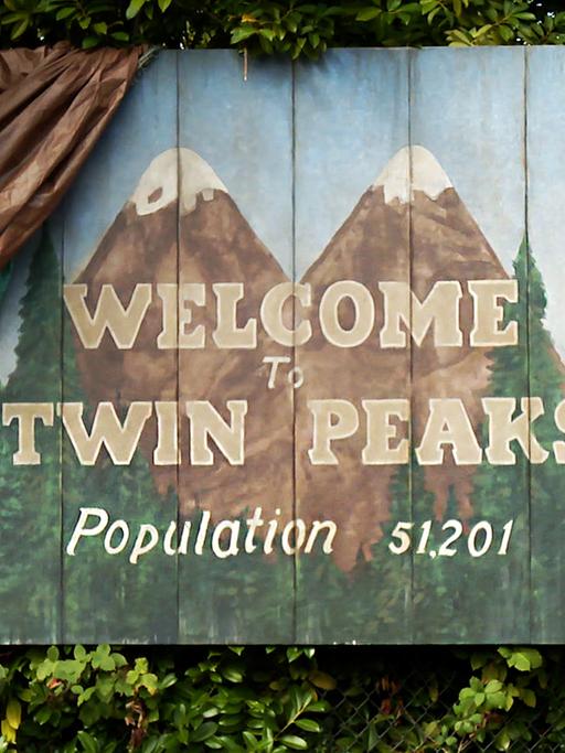 Das Twin Peaks Ortsschild