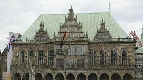 Rathaus von Bremen - Am 22.05. wird dort die neue Bürgerschaft gewählt. 