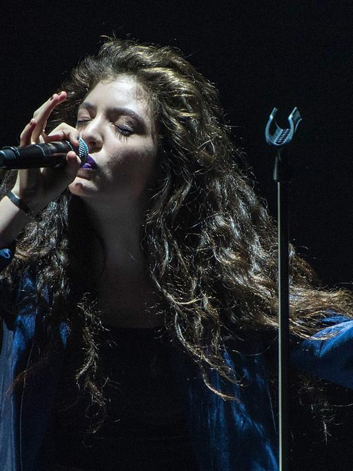 Die neuseeländische Sängerin Lorde