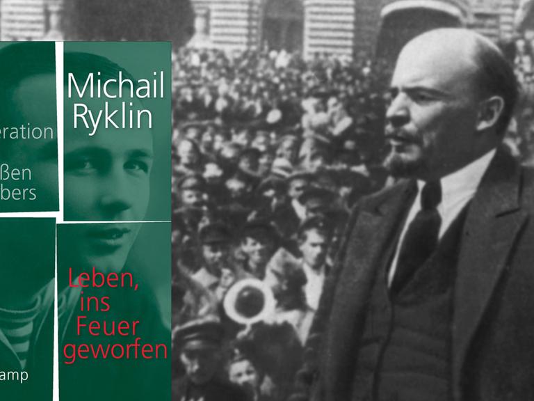 Buchcover Michail Ryklin: "Leben, ins Feuer geworfen"