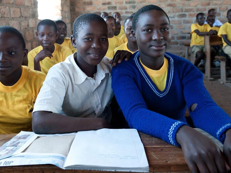 Schüler in Tansania