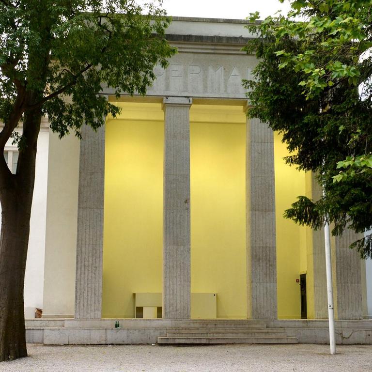 Der deutsche Pavillon in Venedig (Italien), aufgenommen am 29.05.2013 