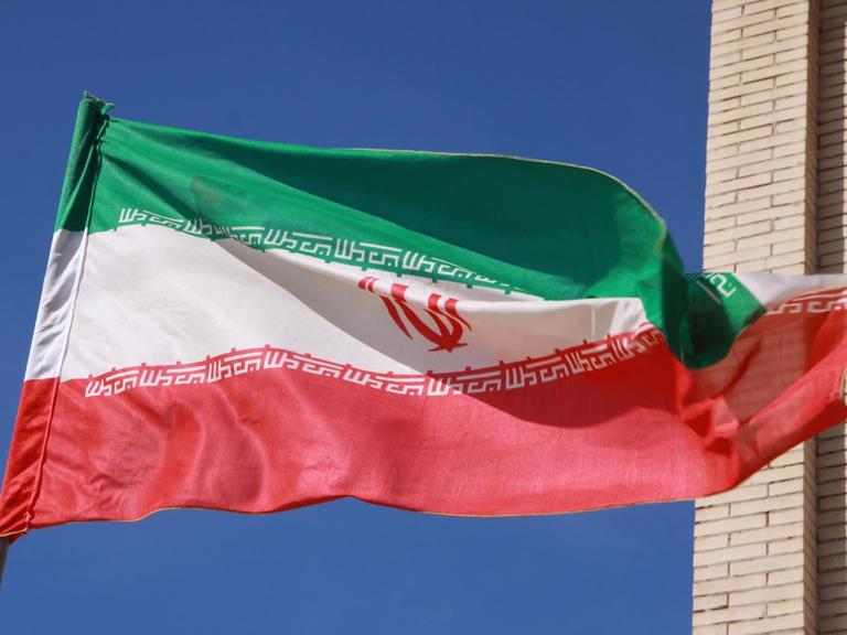 Die Flagge von dem Land Iran