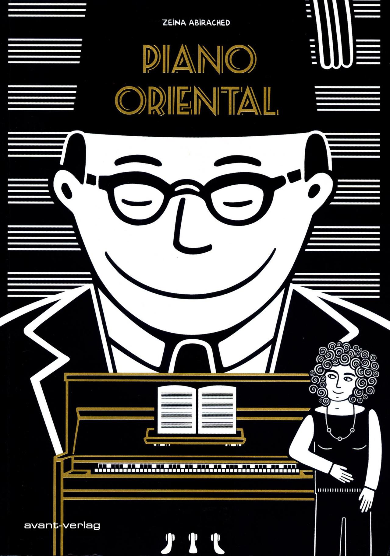 Cover der Graphic Novel "Piano Oriental" von Zeina Abirached