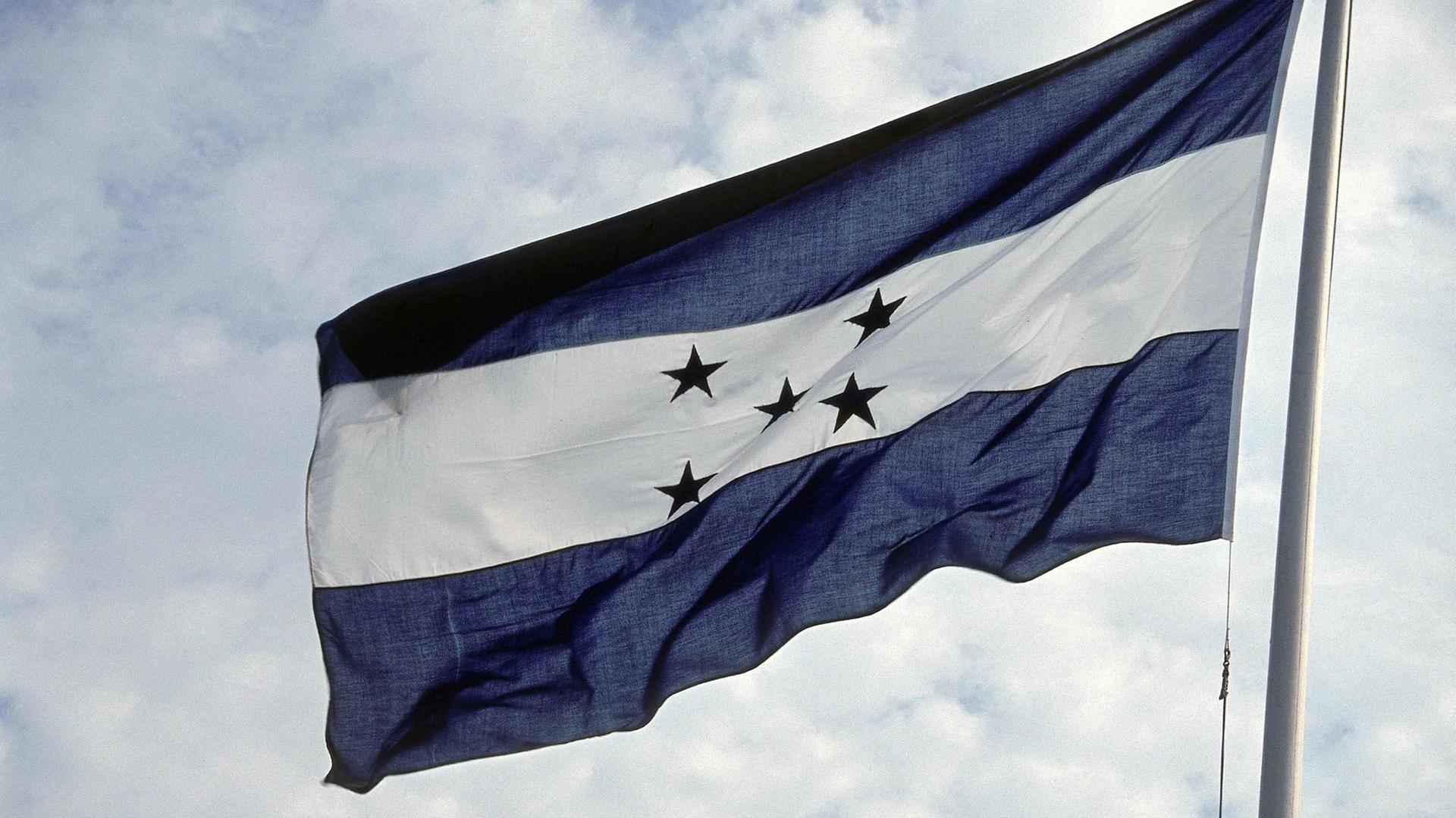 Nationalflagge Honduras, Fahne