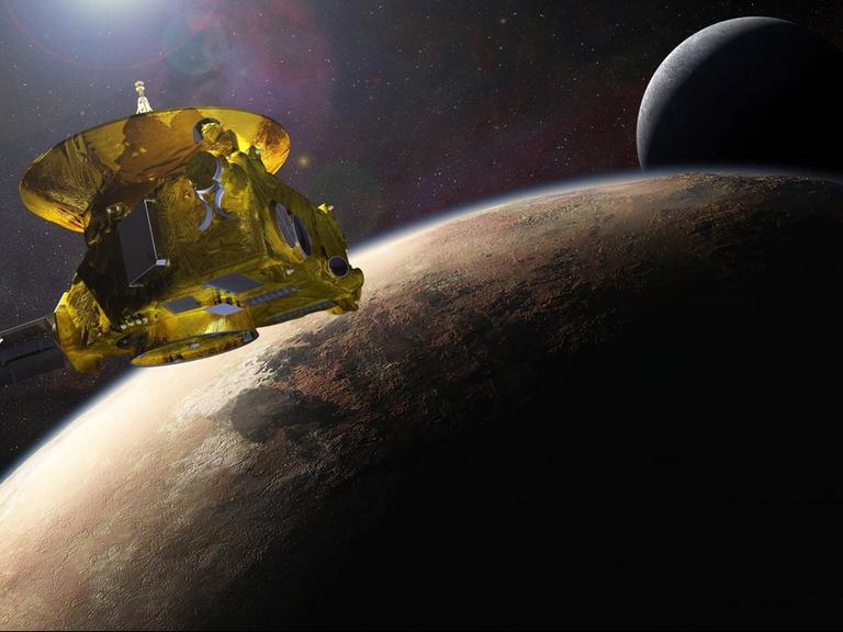 Computergrafik der NASA-Sonde New Horizons