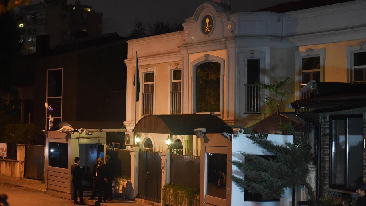 Das saudische Konsulat in Istanbul