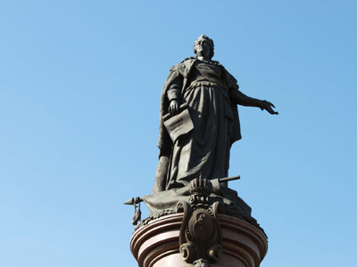 Katharina die Große hat die meisten Schwarzmeerdeuschen ins Land geholt.