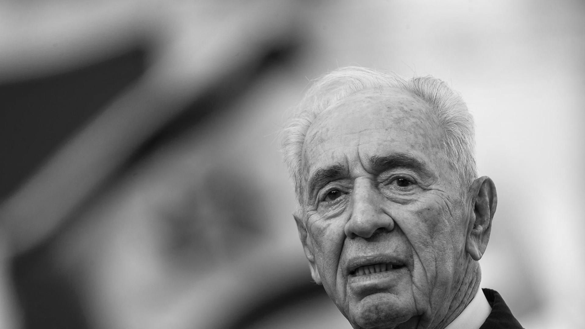 Der frühere israelische Spitzenpolitiker Shimon Peres.