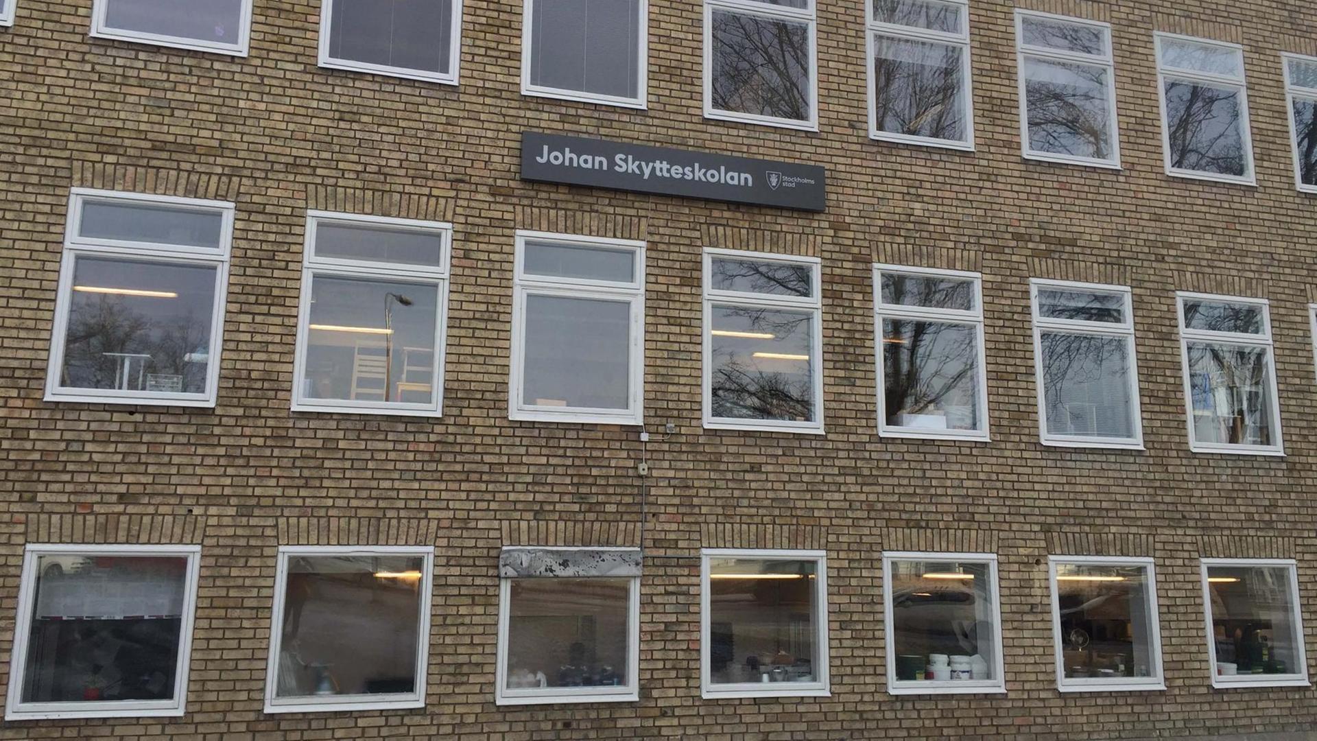 Die Johan Skytteskolan in Älvsjö.