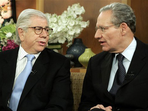 Watergate-Reporter Carl Bernstein (links) und Bob Woodward