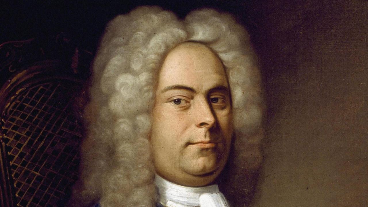 Deutscher Meister der italienischen Barockoper in England: Georg Friedrich Händel, gemalt von Balthasar Denner Deutscher Meister der italienischen Barockoper in England: Georg Friedrich Händel, gemalt von Balthasar Denner