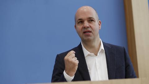 Prof. Dr. Marcel Fratzscher, Präsident des Deutschen Instituts für Wirtschaftsforschung, DIW Berlin, in der Bundespressekonferenz
