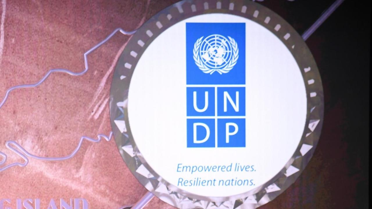 Das Logo des UNO-Entwicklungsprogramms UNDP.