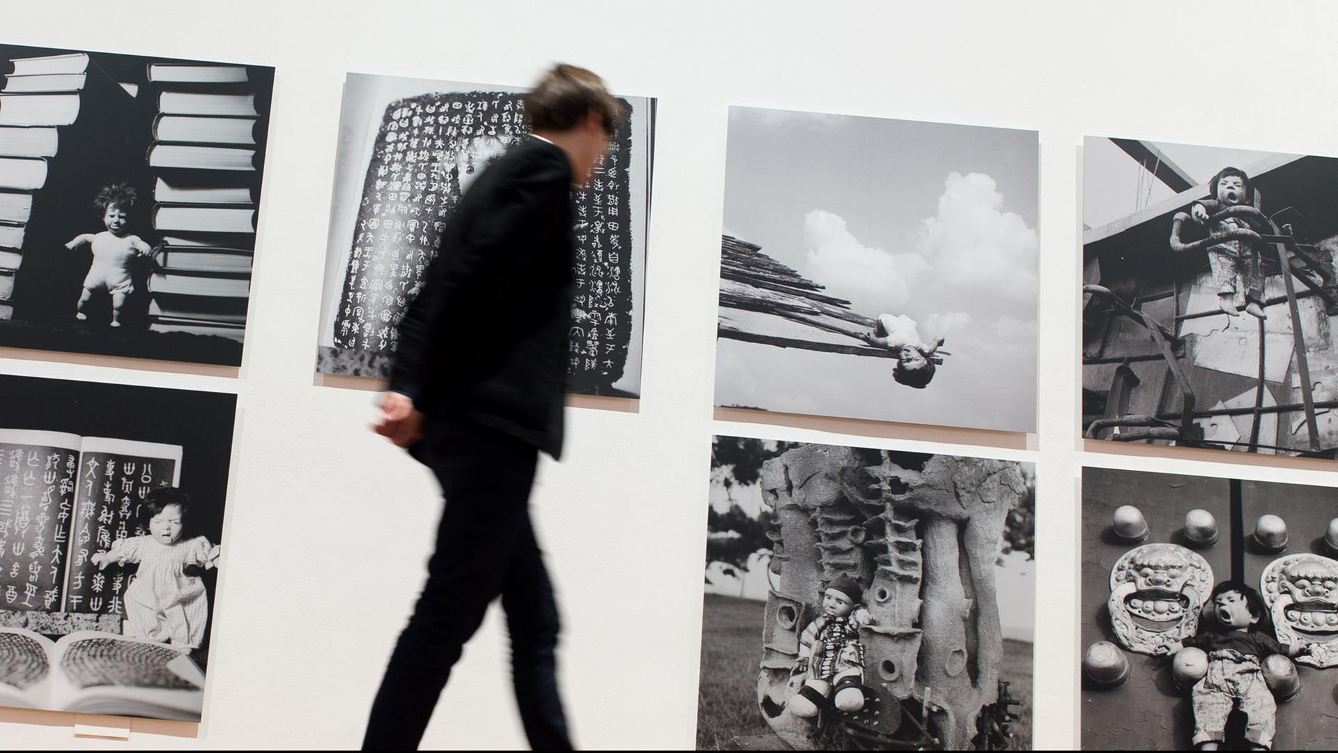 Bilder von der chinesischen Fotografin Liu Xia im Martin-Gropius-Bau in Berlin; Aufnahme vom Februar 2015