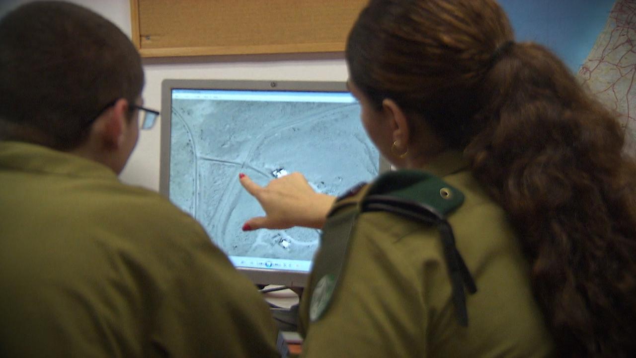 Soldaten in der israelischen Armeezentrale in Tel Aviv.