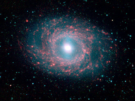 Infrarotaufnahme der Galaxie M95