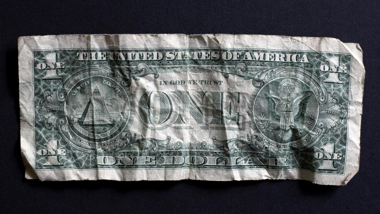 Ein Ein-Dollarschein.