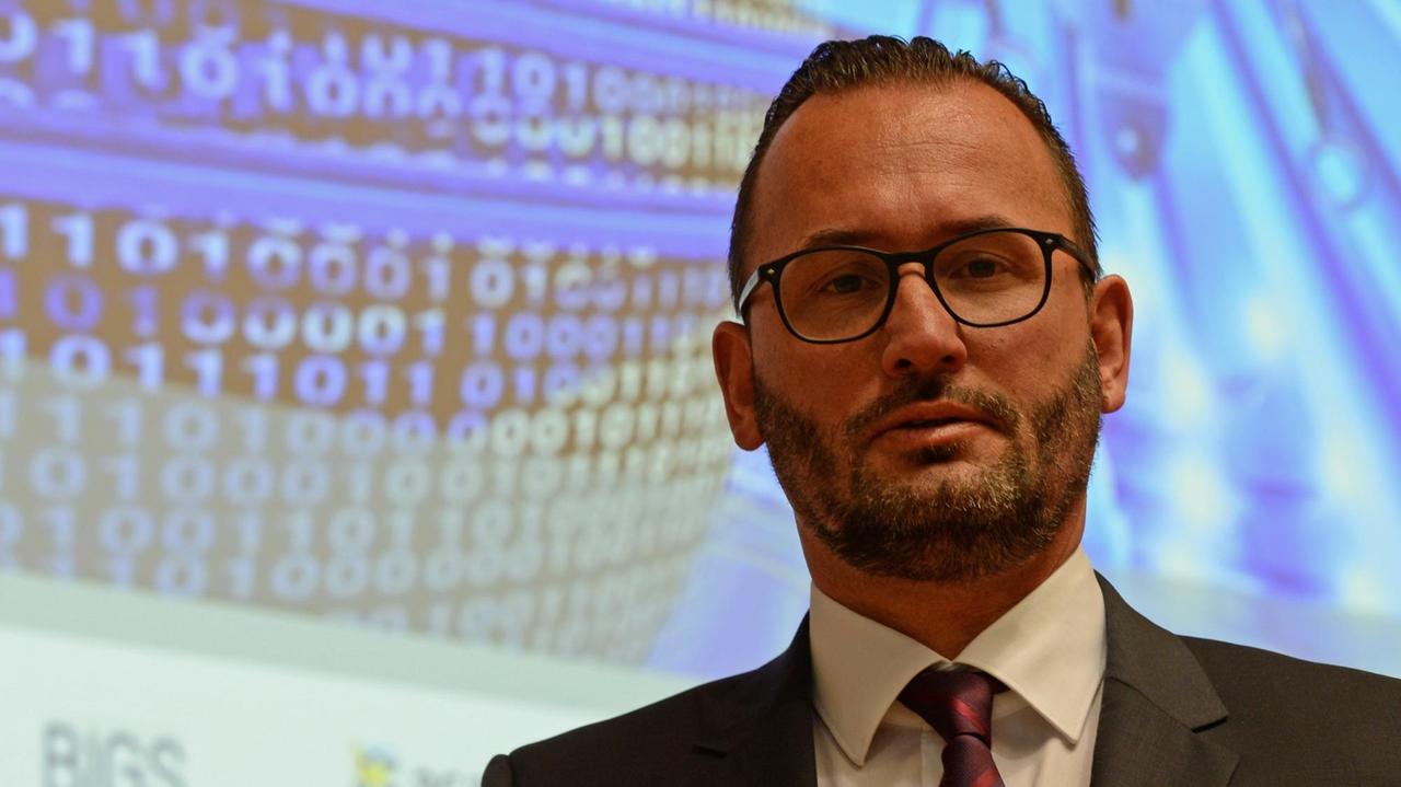 Carsten Meywirth, Leiter der Dienststelle Cybercrime im Bundeskriminalamt