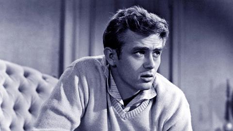 James Byron Dean (1931-1955) - Szene aus dem Film "Jenseits von Eden".