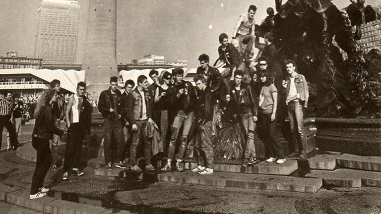 Ostberliner Punks, Alexanderplatz 1981