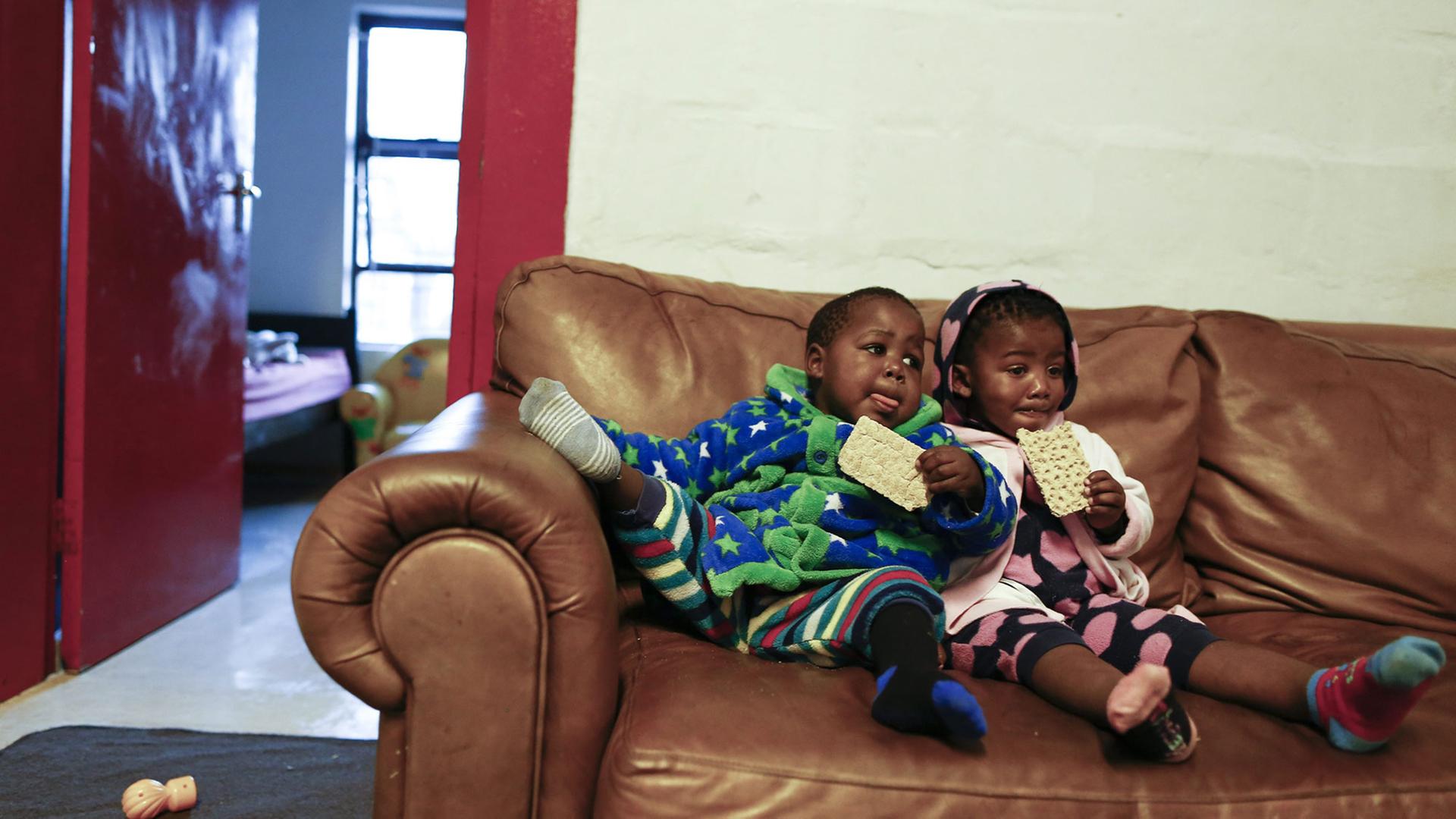 Ein Viertel aller südafrikanischen Kinder leiden unter Mangelernährung. 