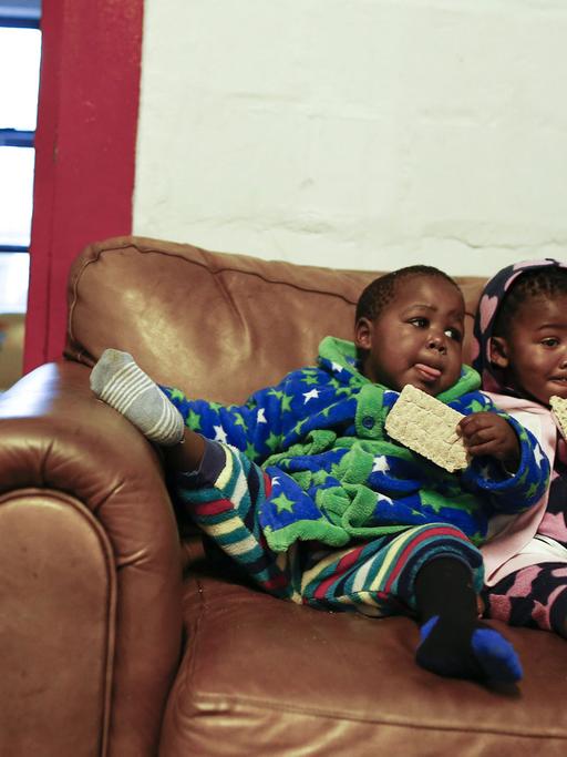 Ein Viertel aller südafrikanischen Kinder leiden unter Mangelernährung. 