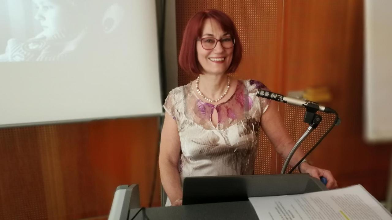 Professorin Christine Garbe an der Uni Köln
