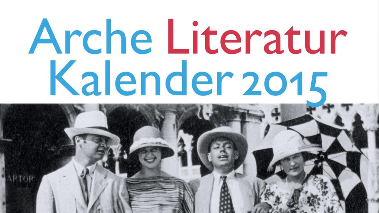 Titelbild des Arche Literatur Kalenders 2015