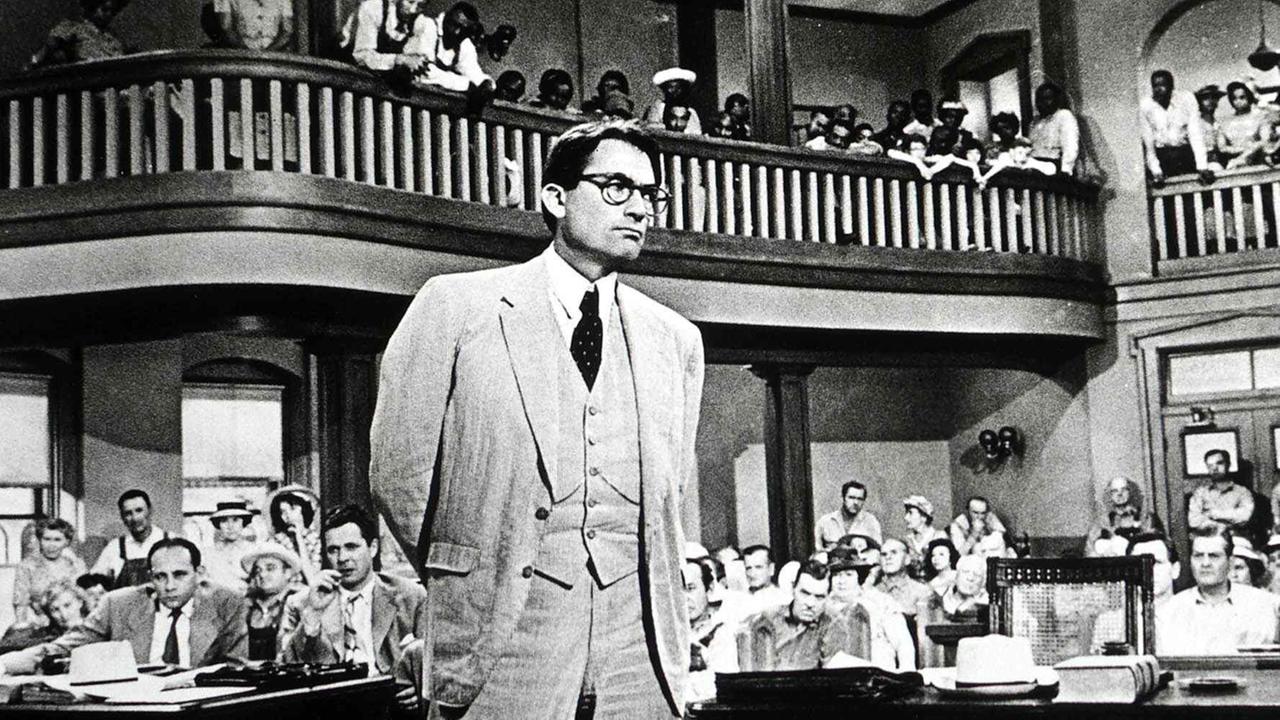 Gregory Peck als Anwalt Atticus Finch in "Wer die Nachtigall stört" (1962).