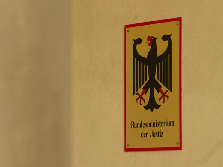 Das Bundesjustizministerium in Berlin