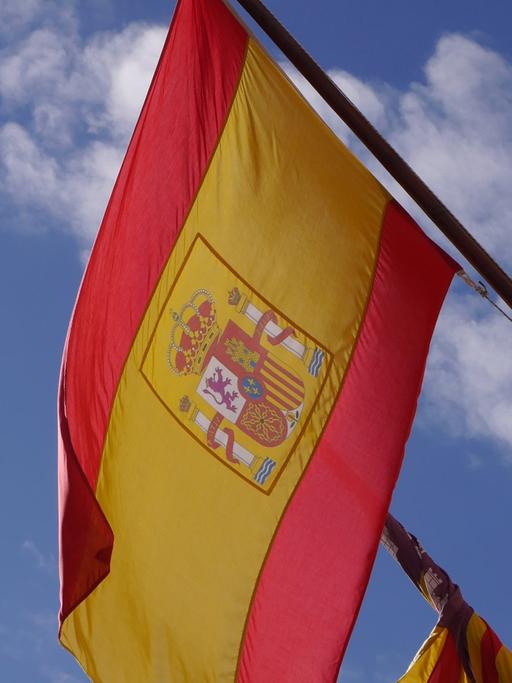 Nationalflagge Königreich Spanien