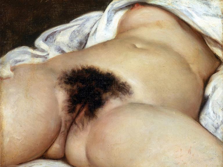 Gustave Courbets Gemälde "L'Origine du Monde" (Der Ursprung der Welt) von 1866