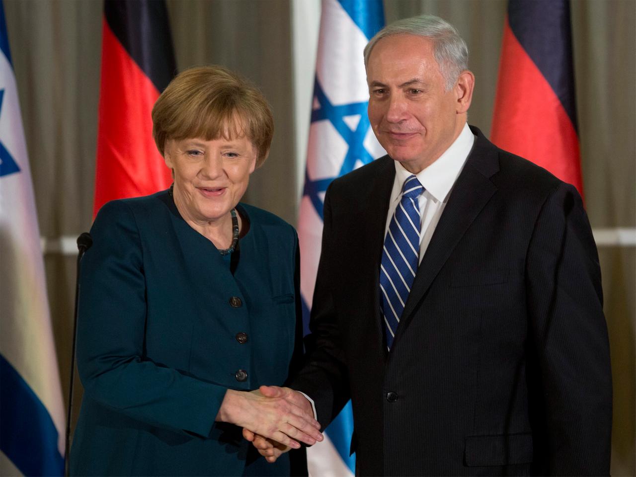 Bundeskanzlerin Merkel traf sich mit dem israelischen Ministerpräsidenten Benjamin Netanjahu.